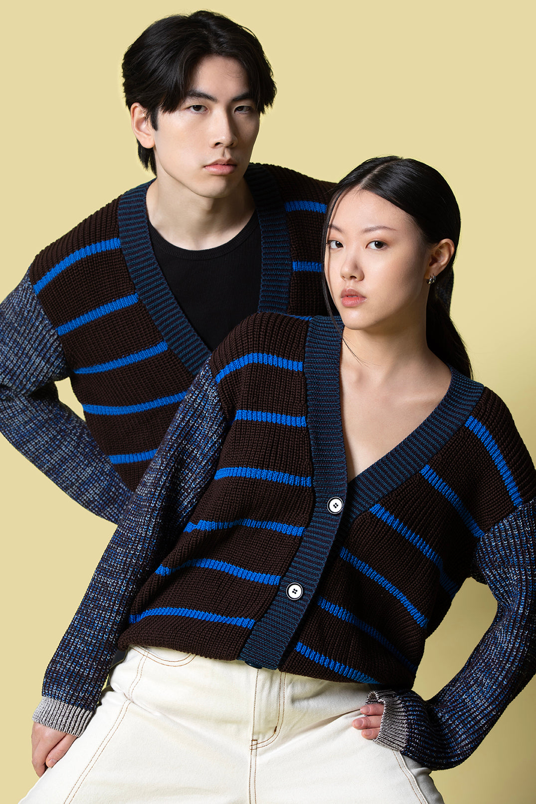FLORIS vest fijne merino wol