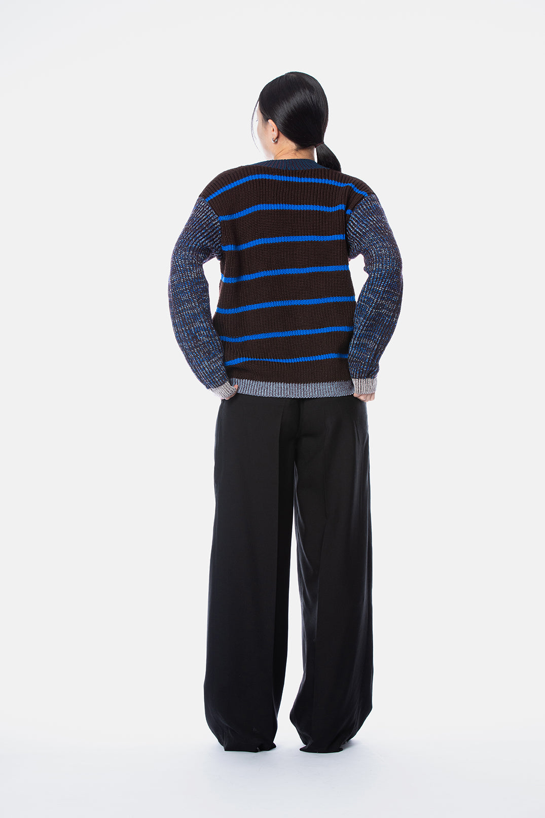 FLORIS vest fijne merino wol