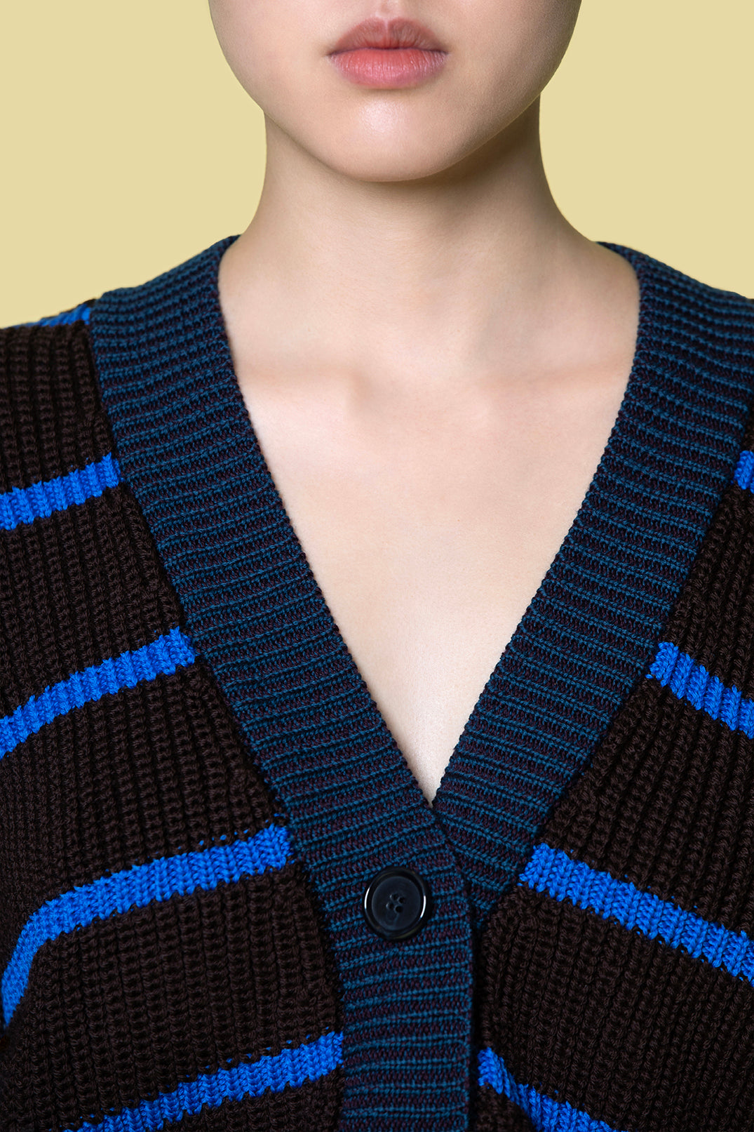 FLORIS vest fijne merino wol