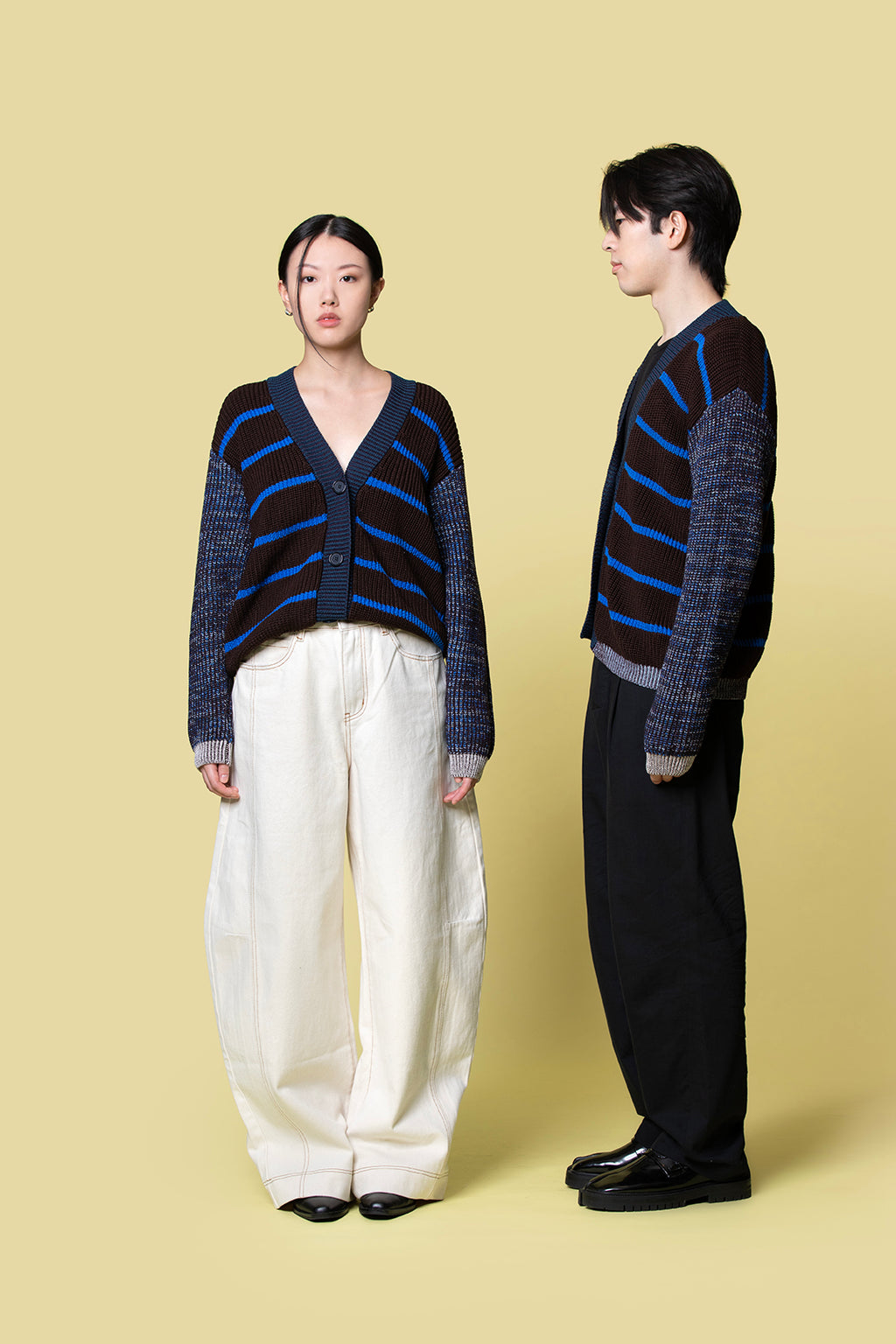 FLORIS vest fijne merino wol