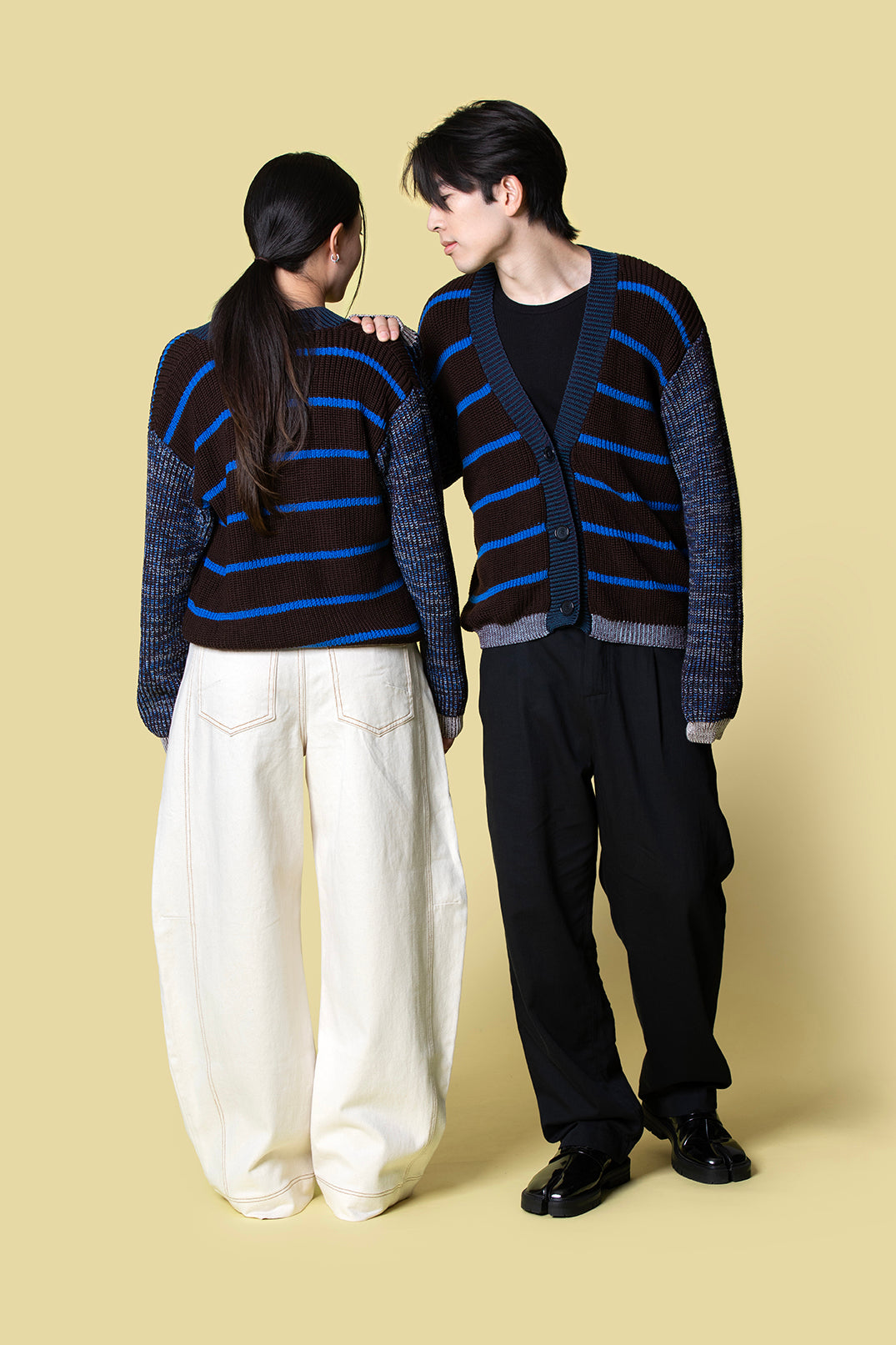 FLORIS vest fijne merino wol