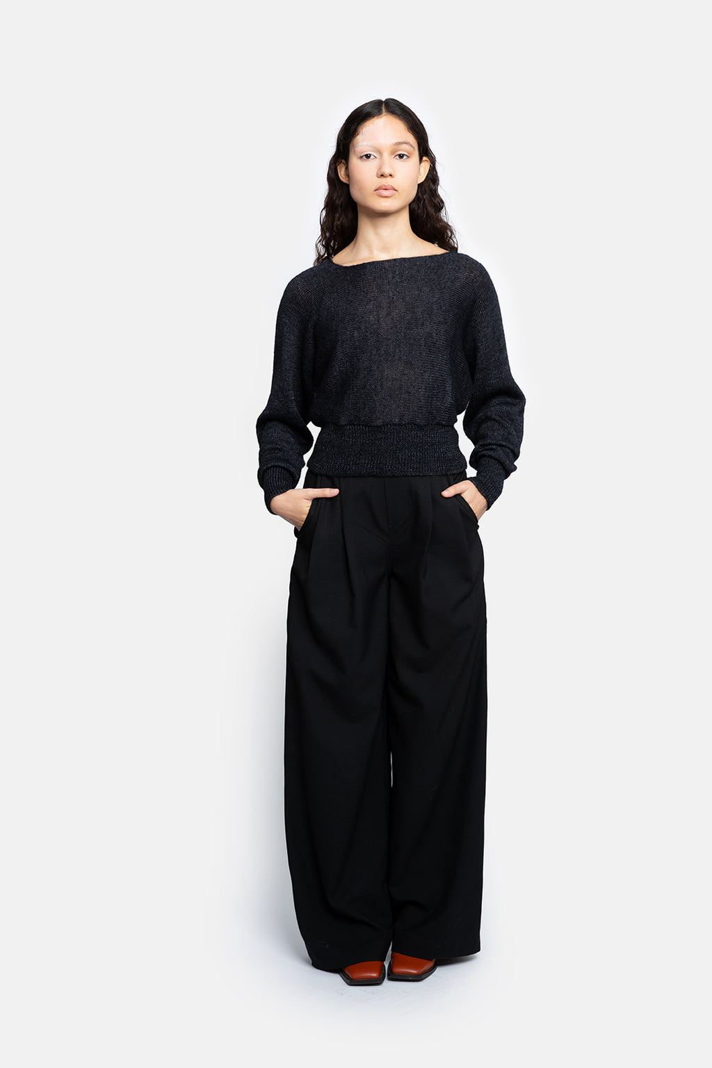 BILLIE trui mohair en zijde