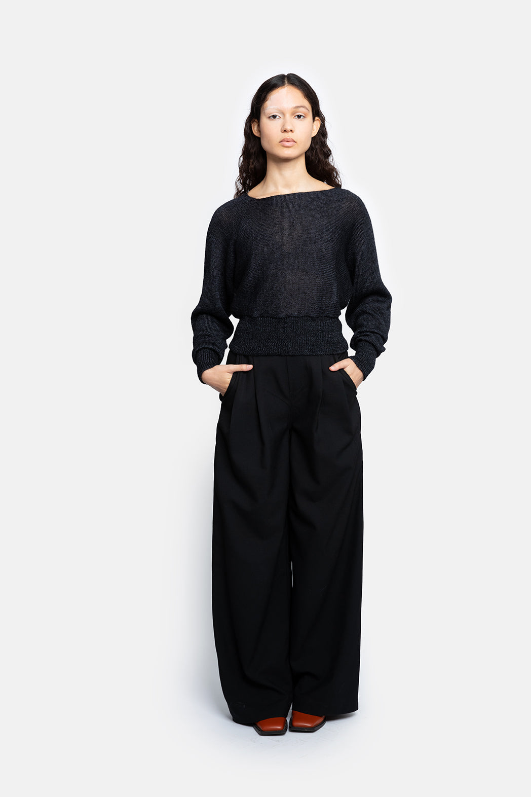 BILLIE trui mohair en zijde