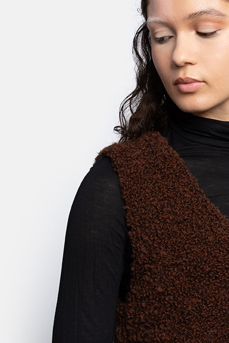 BO debardeur bruine alpaca