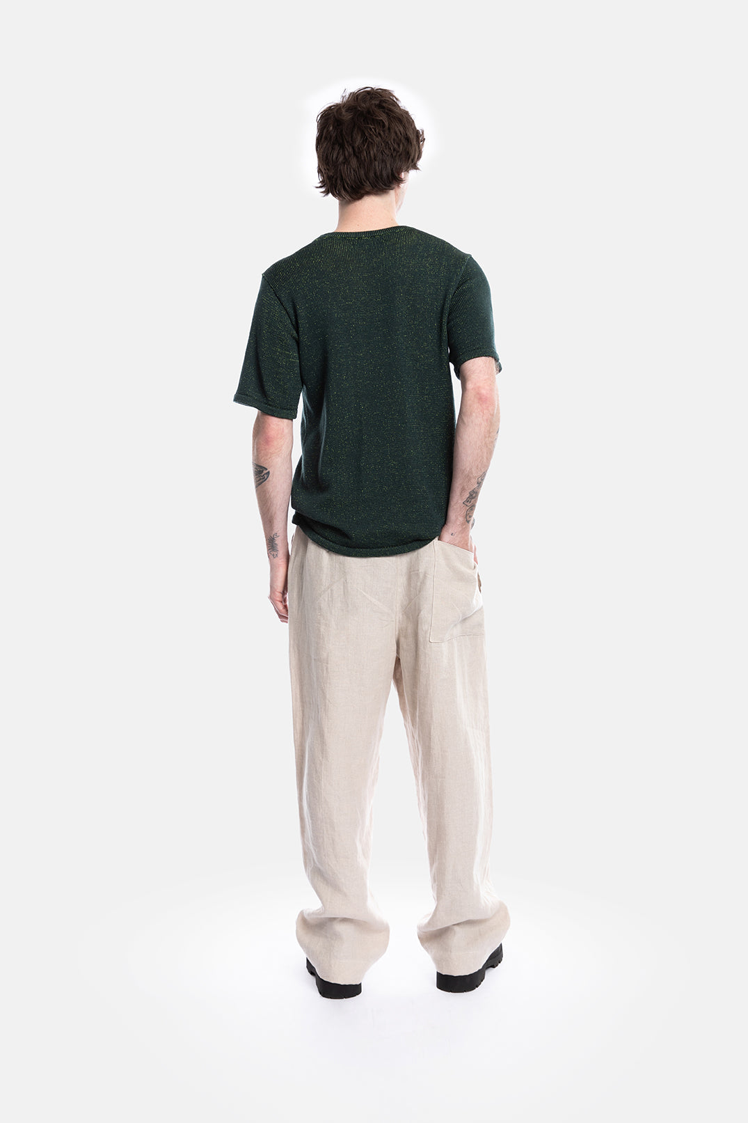 JOHN short-sleeve bosgroen