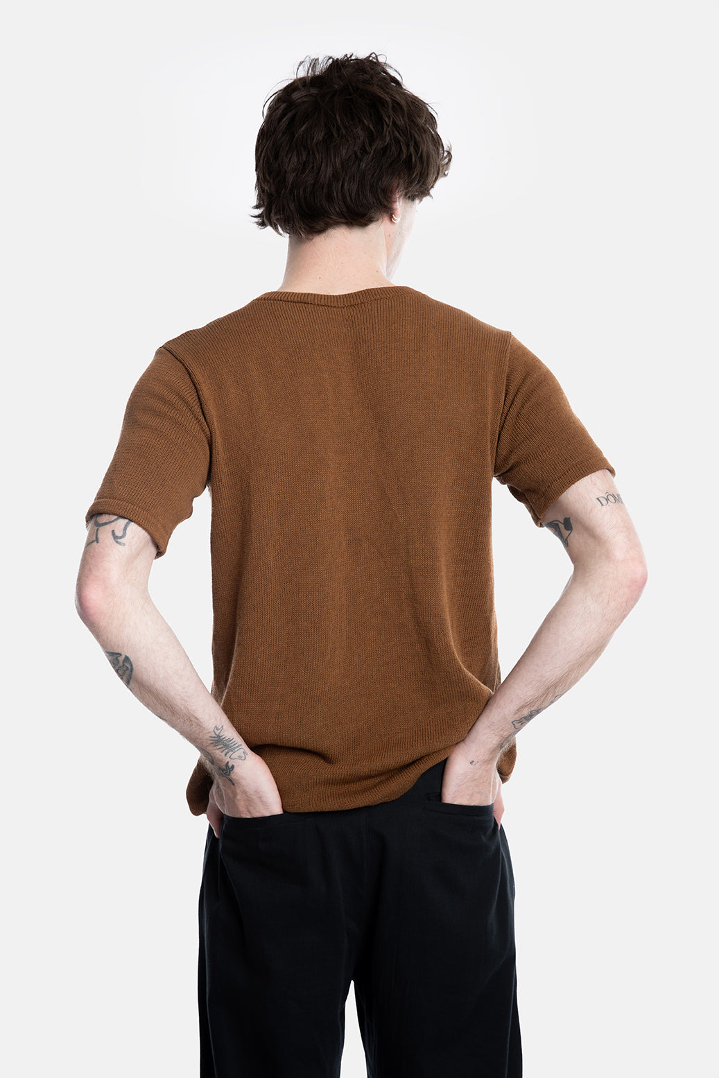 STEFFEN short-sleeve crêpekatoen